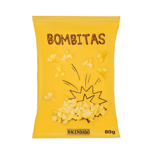 Bombitas de maíz sabor mantequilla Hacendado