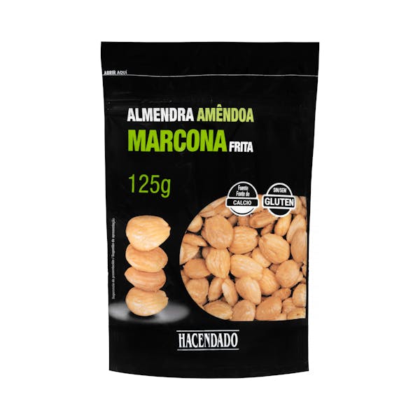 Imagen de Almendra marcona Hacendado frita con sal