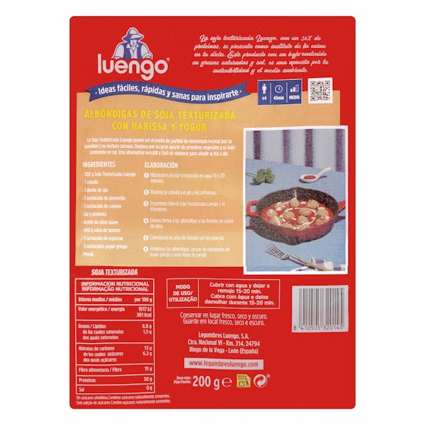 Soja texturizada Luengo