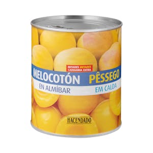 Melocotón en almíbar Hacendado