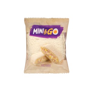 Mini sándwich de pavo y huevo revuelto Mini & Go Hacendado 0.07kg