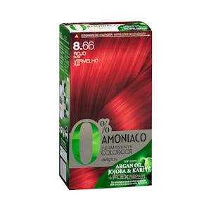 Coloración permanente 8.66 rojo rubí Deliplus 0% amoníaco