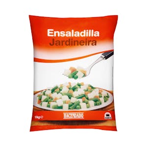 Ensaladilla Hacendado ultracongelada