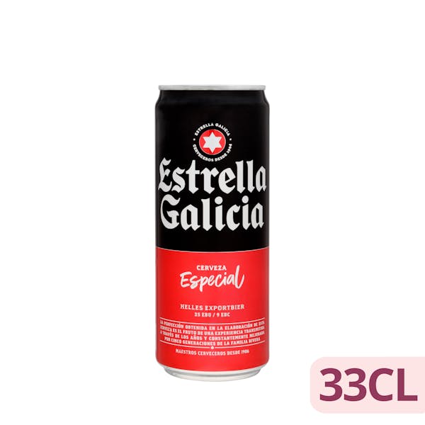 Cerveza especial Estrella Galicia