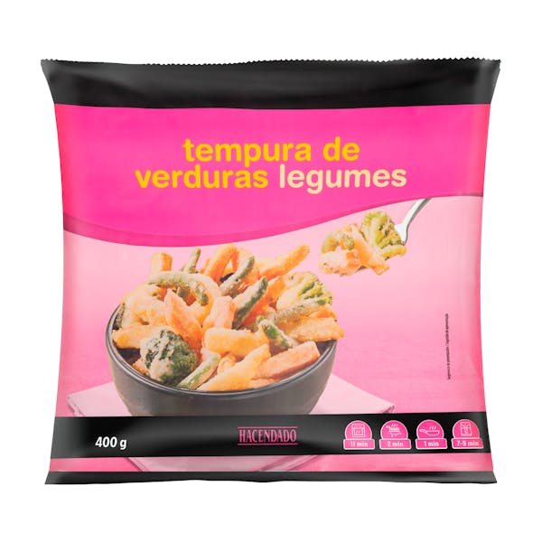 Imagen de Tempura de verduras Hacendado ultracongelada