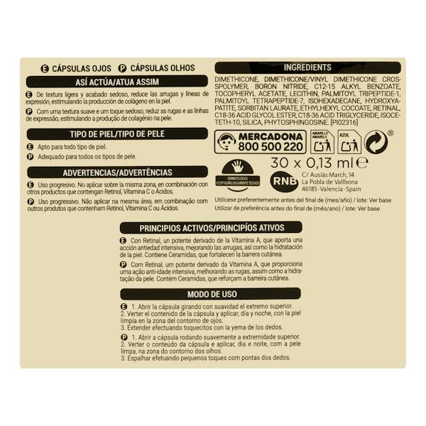Etiqueta / ingredientes