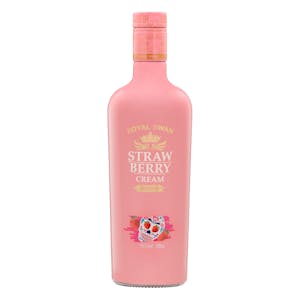 Licor crema de fresa Royal Swan