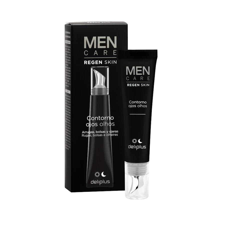 Contorno de ojos Men Care Regen Skin Deliplus – Mercadona – صورة المنتج