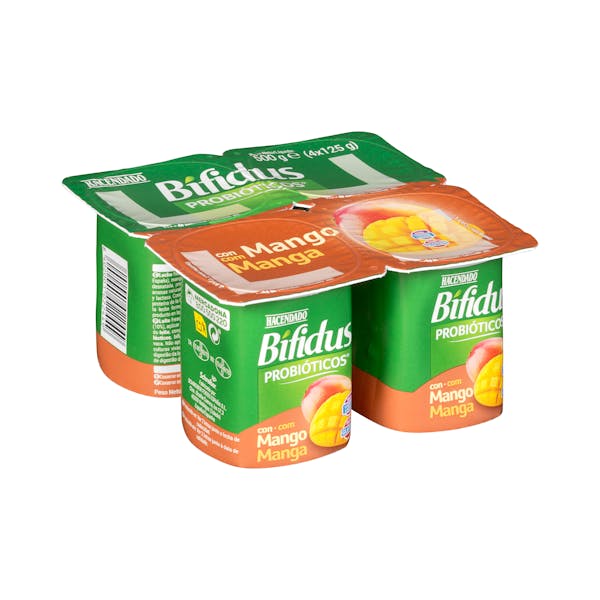 Bífidus probiótico con mango Hacendado