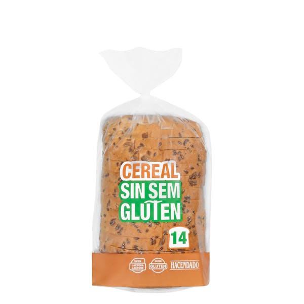 Imagen de Pan de molde cereales sin gluten Hacendado