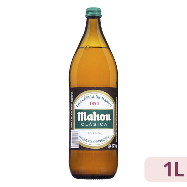 Cerveza clásica Mahou