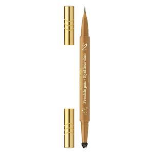 Caramel Kiss duo eyeliner for eyes and freckles brown Deliplus