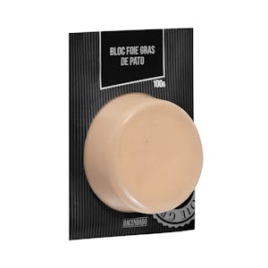 Bloc foie gras de pato Hacendado Paquete