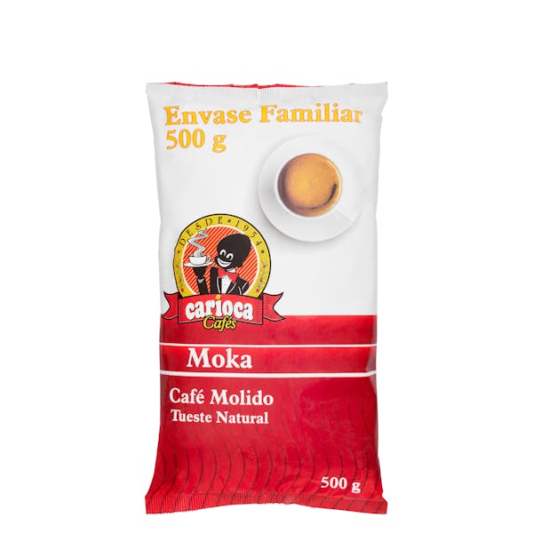 Café molido natural moka Carioca