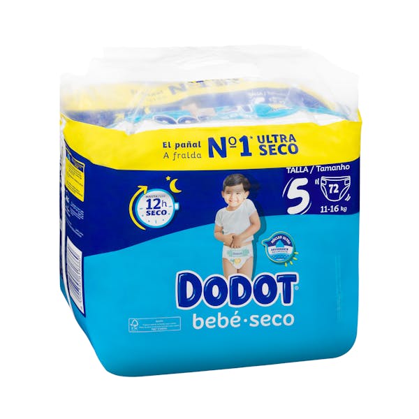 Pañales bebé talla 5 de 11-16 kg Dodot | Mercadona compra online paales dodot mercadona