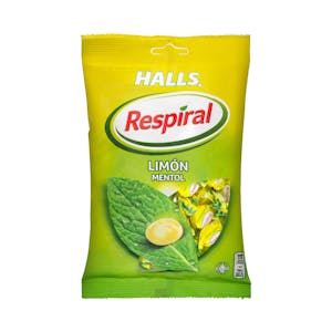 Caramelos limón mentol Respiral Halls