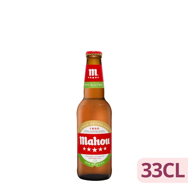 Cerveza sin gluten Mahou