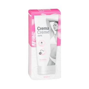 Depilatory cream for women body sensitive skin under the shower Deliplus