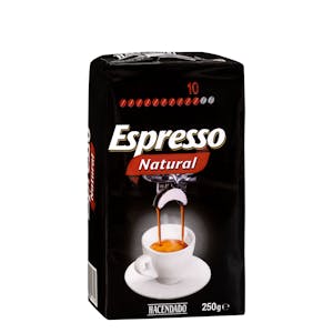 Café molido natural Hacendado Espresso