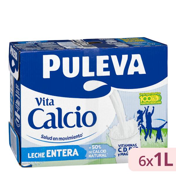Leche entera calcio Puleva