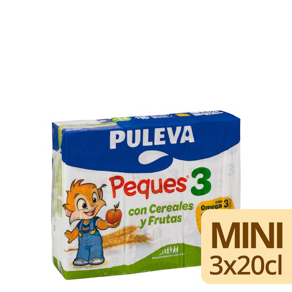 Preparado lácteo con cereales y frutas Peques 3 Puleva