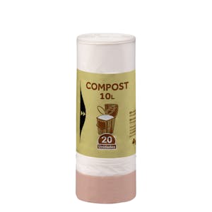 Bolsas de basura compostables Bosque Verde 10L cubo pequeño