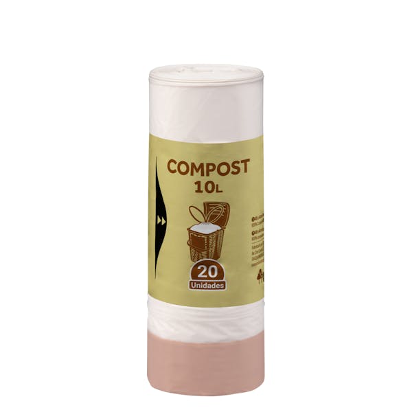 Imagen de Bolsas de basura compostables Bosque Verde 10L cubo pequeño