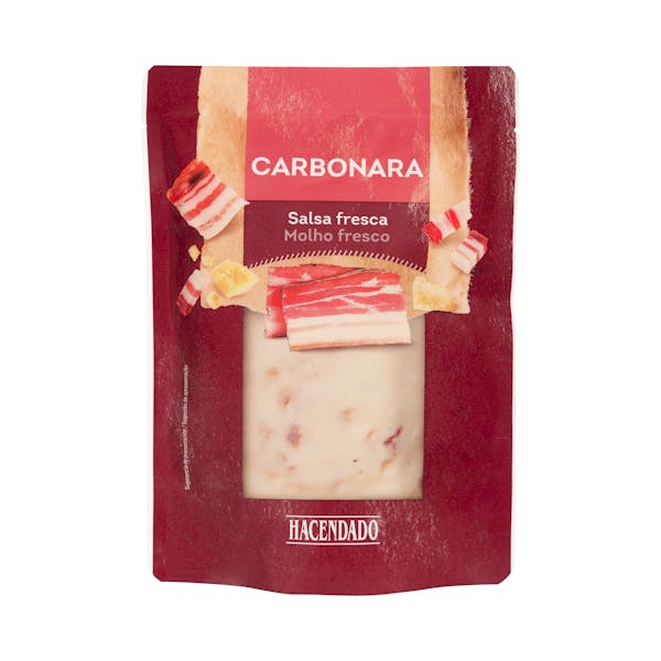 Salsa fresca Carbonara Hacendado