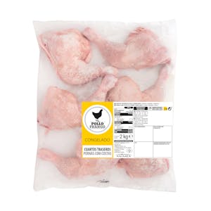 Imagen de Cuartos traseros de pollo congelados