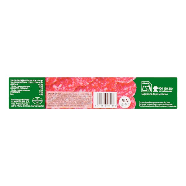 Salami montañés extra El Pozo