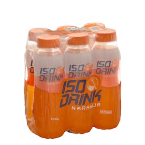 Bebida isotónica de naranja