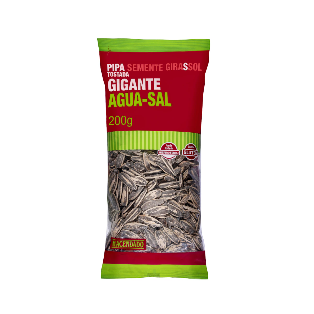 Pipas girasol tostadas Hacendado gigante aguasal – Mercadona – صورة إعلانية للمنتج