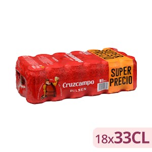 Cerveza Pilsen Cruzcampo