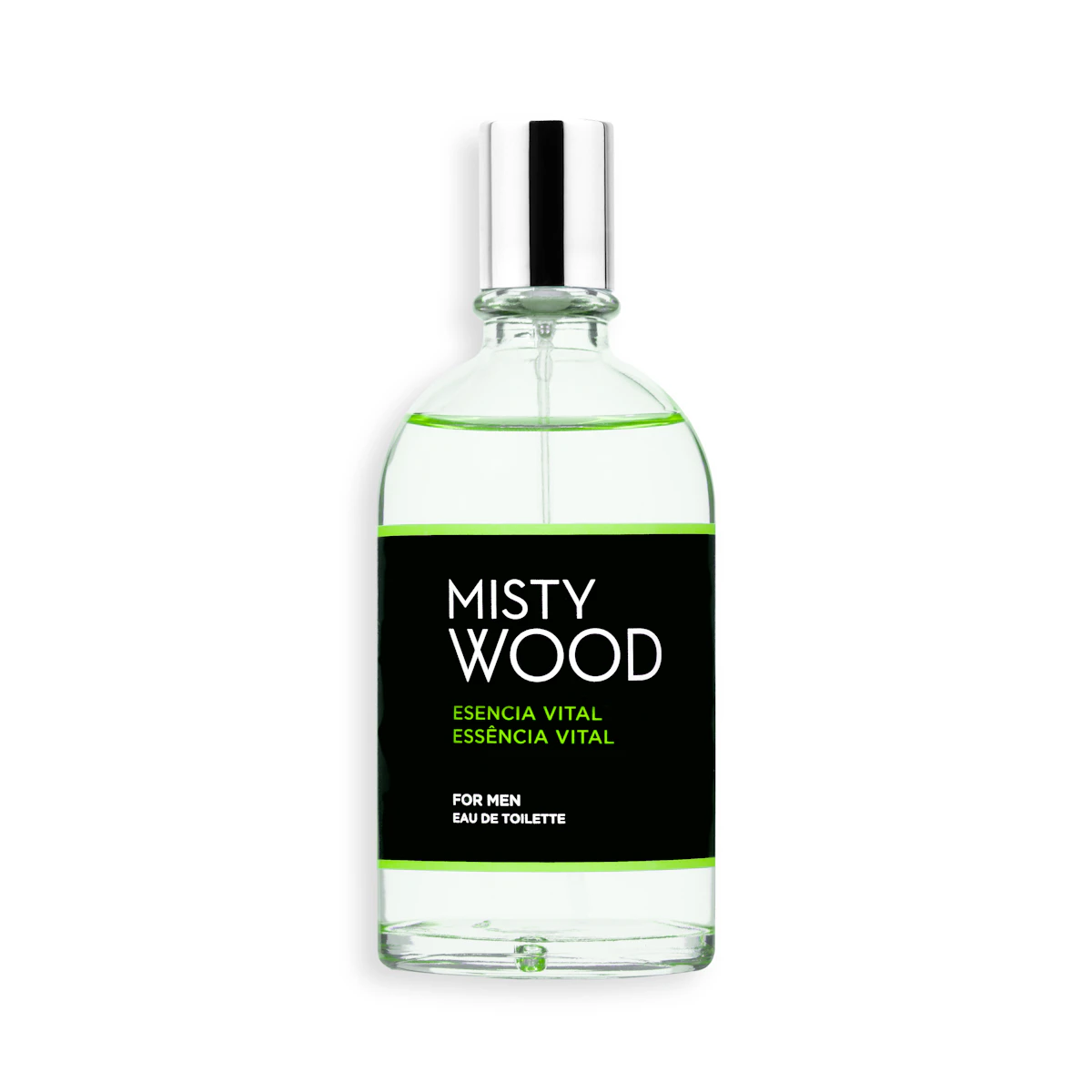 Eau de toilette hombre Misty Wood Esencia vital – Mercadona – صورة إعلانية للمنتج
