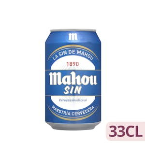 Cerveza sin alcohol Mahou