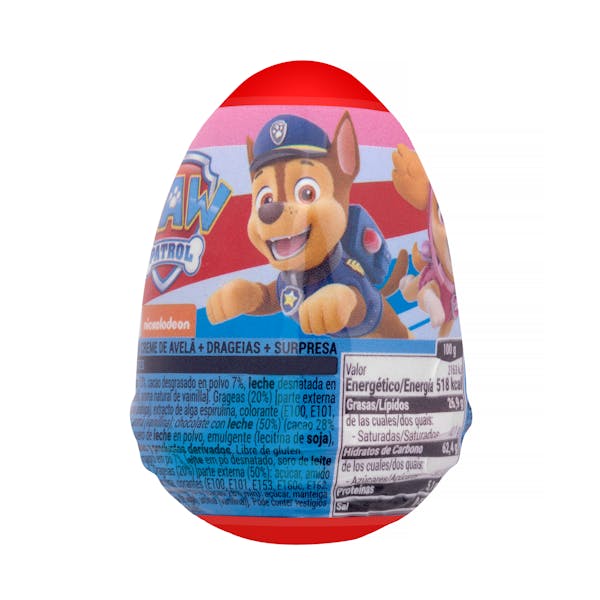 Imagen de Huevo sorpresa disquitos con crema de avellana