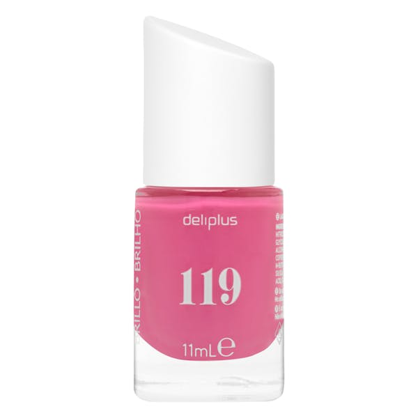 Laca de uñas alto brillo Deliplus 119 fucsia
