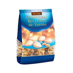 Almendras rellenas de turrón Hacendado