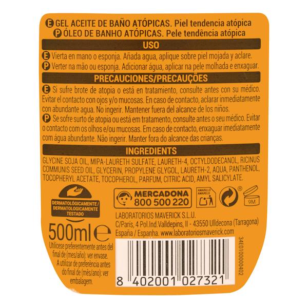 Etiqueta / ingredientes