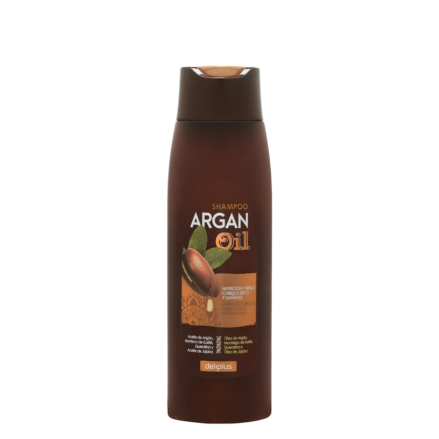 Champú Argan Oil Deliplus cabello seco y dañado – Mercadona – صورة المنتج