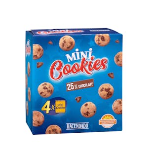 Galletas mini cookies Hacendado