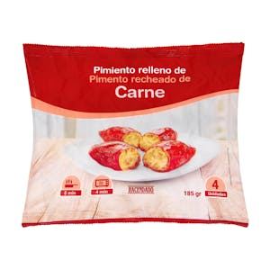 Imagen de Pimientos del piquillo relleno de carne Hacendado ultracongelados