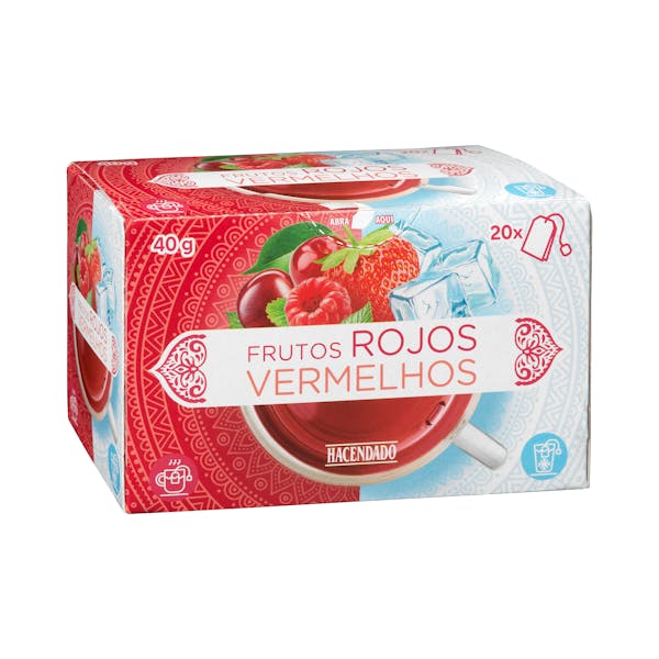 Imagen de Infusión frutos rojos Hacendado