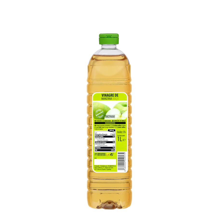 Vinagre de manzana Hacendado – Mercadona – صورة المنتج