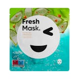 Mascarilla facial Fresh Mask Deliplus con aloe vera y betacaroteno