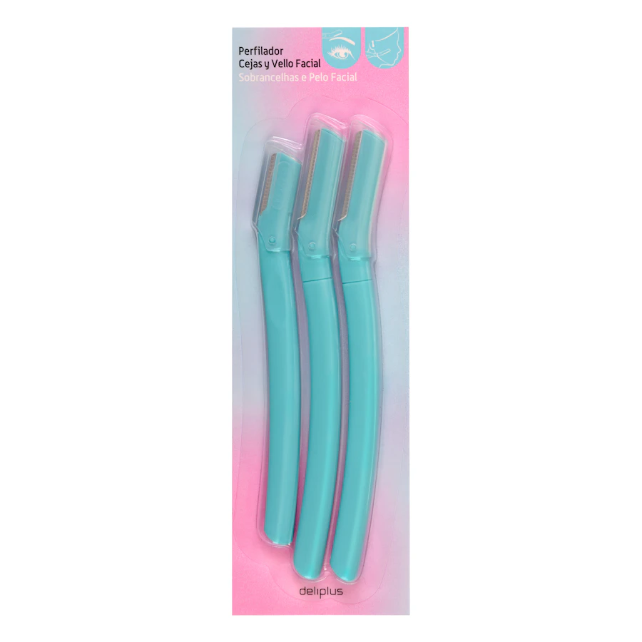 Cuchillas para perfilar cejas y vello facial Deliplus – Mercadona – صورة المنتج