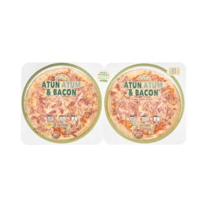 Pizza atún y bacón