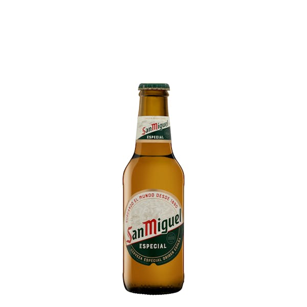 Cerveza especial San Miguel