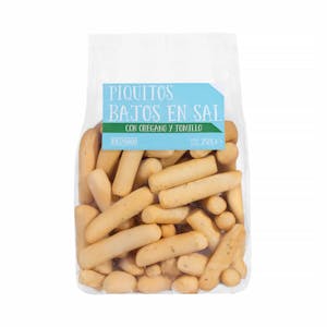 Imagen de Piquitos bajos en sal Hacendado con orégano y tomillo