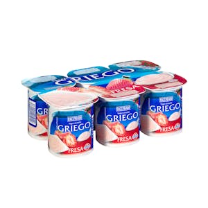 Yogur griego sabor fresa Hacendado sin trozos